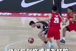 未来可期！张宇辰面对高压防守仍能打出高光表现 多次命中关键球